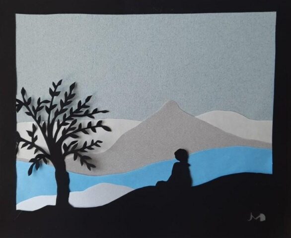 Joke van Dijken papercut