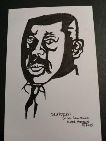 Henk Tap, Jacob Laurence papercut