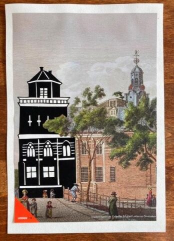 papercut collage